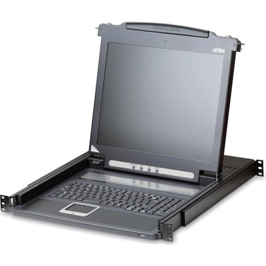 ATEN KVM konzola CL5716M-ATA-2XK06SG, 17", 1U, crna
